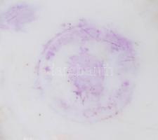 Emlék pohár, több rétegű, matricás, homok fújt, hibátlan, m:12 cm