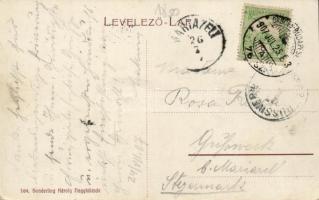 Nagykikinda Franz Joseph square, the shop of Tésits K