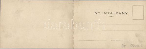 Borszék, folding card