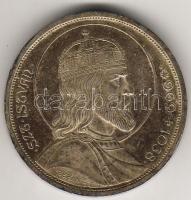 1938. "Szt. István" 5P ezüst T:2+ pici ph.