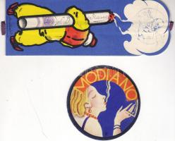 Könyvjelző és Modiano reklám