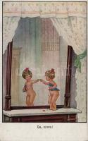 Girl in the mirror s: H. Zahl