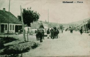 Kőrösmező Main street (wet damage)