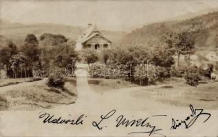 1899 Selmecbánya Csókliget, photo