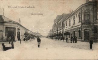 Békéscsaba Vasút utca, Kugel Sámuel kereskedése, kávéház