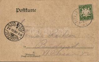 Luisenburg im Fichtelgebirge litho