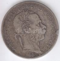 1879KB 1Ft Ag "Középcímer" T:3