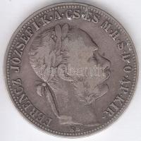 1883KB 1Ft Ag "Barokk címer" T:3