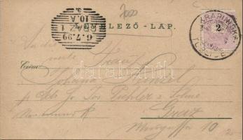 1899 Krapinsko-Toplice litho (small tear)