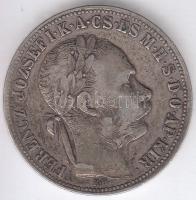 1885KB 1Ft Ag "Barokk címer" T:3