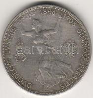 Ausztria 1908. "Jubileum" 5K ezüst T:3 pici ph.