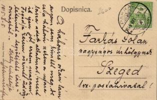 Pakrác Zrínyi square, the shop of Subjak Drug (small tear)