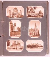 cca 1930 Vágyainknak albuma: Tündérvásár Nagymagyarországért 2 db album kompletten, összesen 312 gyű...