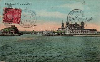 New York, Ellis Island (small tear)