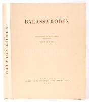 Varjas Béla: Balassa-Kódex. Budapest, 1944, A Magyar Tudományos Akadémia Kiadása. Kiadói papírkötésben