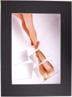 Szabó Márta (1966): Törés. Digitális felvétel. Lambda print, paszpartuzva, házul  jelzett, sorszámozott. Képméret 29x21 cm /  Szabó Márta (1966): Fraction. Digital lambda print. Signed, numbered. 29x21 cm