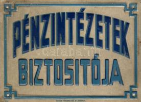 Pénzintézetek Biztosítója fémtábla