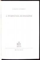 Lukács György: A történelmi regény. Budapest, 1947, Hungária Hírlapnyomda Rt. Kiadói papírkötésben