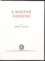 Kodály Zoltán: A magyar népzene. Budapest, 1937, Királyi Magyar Egyetemi Nyomda. Kiadói papírkötésbe...