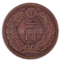 Japán / Meidzsi-kor 1885. 1Y Ag (26.98g) T:2,2- patina Japan / Meiji period 1885. 1 Yen Ag (26.98g) C:aXF patina Davenport 274.