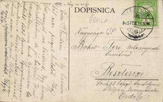 Zsdála / Zdala the shop of Pichler, school