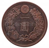 Japán / Meidzsi-kor 1882. 1Y Ag (26.99g) T:2,2- patina Japan / Meiji period 1882. 1 Yen Ag (26.99g) C:aXF patina Davenport 274.