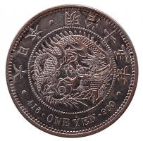 Japán / Meidzsi-kor 1882. 1Y Ag (26.99g) T:2,2- patina
Japan / Meiji period 1882. 1 Yen Ag (26.99g) ...
