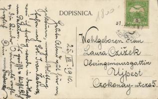 Kapronca, Koprivnica Zrínyi square, the shops of G. Vaic and Braca Reich