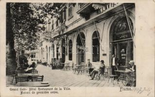 Fiume Grand Hotel, Café and Restaurant (fl)