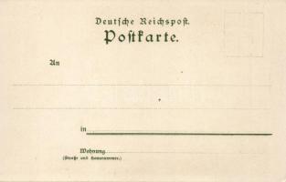 Heidelberg, Alte Brücke litho