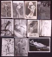 cca 1960 11db erotikus fotóreprodukció /  Erotic photo reproductions