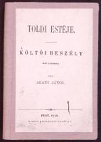 Arany János: Toldi estéje. Költői beszély. Pest, 1859. Heckenast Kiadó. Vászonkötésben