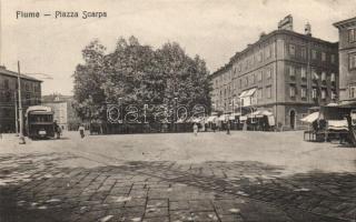 Fiume Scarpa square, tram (EB)