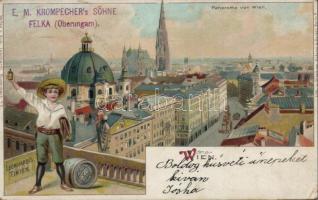 Vienna, Leonhardi's Ink advertisement, litho (EB)