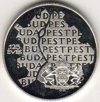 1998. "Budapest egyesítése.." 750Ft ezüst T:PP