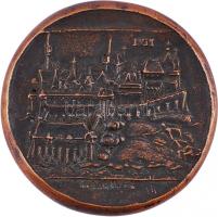 Madarassy Walter (1909-1994) DN. "Budapesti Történeti Múzeum" Br emlékérem (315.5g/85.5mm)...