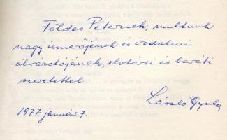 Barabás Tibor Jakobimusok c. könyve a szerző dedikálásával Földes Péter írónak