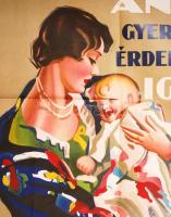 1941 Nektár gyógytápsör. Kőnyomatos plakát. Franklin nyomda s: deutsch / 
1941 Litho beer poster 80x...