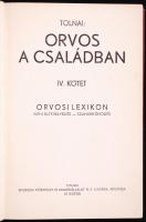 Tolnai: Orvos a családban I-V. kötet. Budapest, 1937, Tolnai Kiadó. Kiadói félvászon kötésben, jó ál...