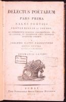 Josepho Gatti Florentino: Delectus poetarum I-II. Editio secunda aucta et emendata per Stephanum Lán...