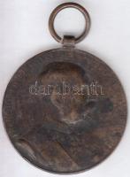 1898. "Jubileumi Emlékérem Fegyveres Erő Számára / Signum memoriae" Br kitüntetés mellszal...