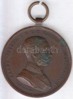 1914. "Ferenc József Bronz Vitézségi Érem / Der Tapferkeit" Br kitüntetés mellszalag nélkü...