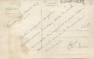 SMS Condorcet in Fiume photo (fl)