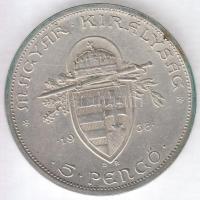 1938. 5P Ag "Szent István" T:2