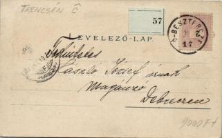 1899 Óbeszterce, synagogue, litho (EK)