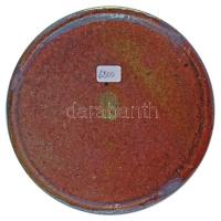 1984. "Magyarország - Ausztria Bélyegkiállítás" nagyméretű Zsolnay-porcelán emlékplakett (...