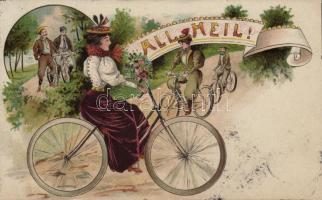 "All Heil!" Cycling, litho