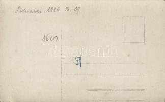 WWI soldiers with nuns, Folwarki, photo