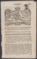 1789 Magyar Kurir. (Szerk. Szacsvay Sándor) LXIII. szám (aug. 19.), pp. 914-928.