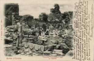 Ephesus ruins, excavation site